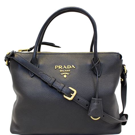 black prada leather bag|prada bag black price.